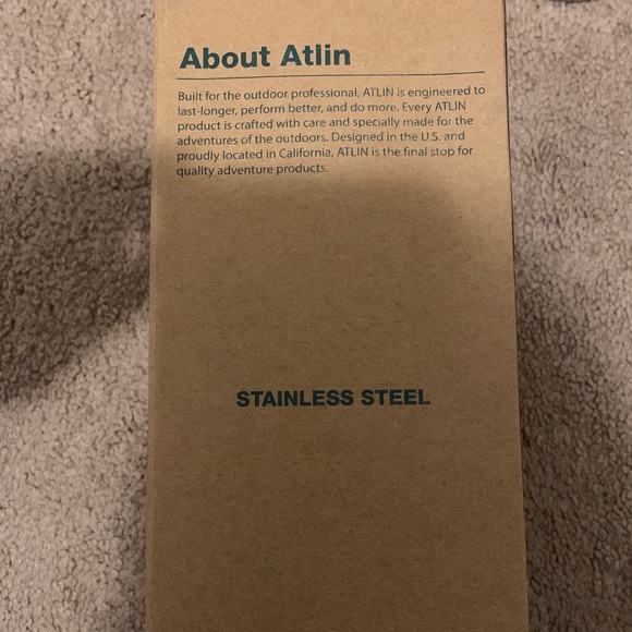 Aylin Stainless Steel mug with straw and cleaner - Picture 7 of 7